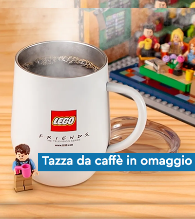 Tazza Friends in regalo su Lego! - Omaggi, Provami Gratis 