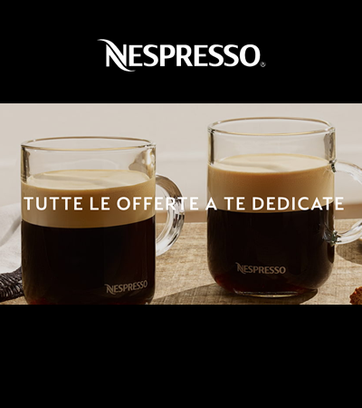 Offerte speciali Nespresso! - Coupon e Cashback 