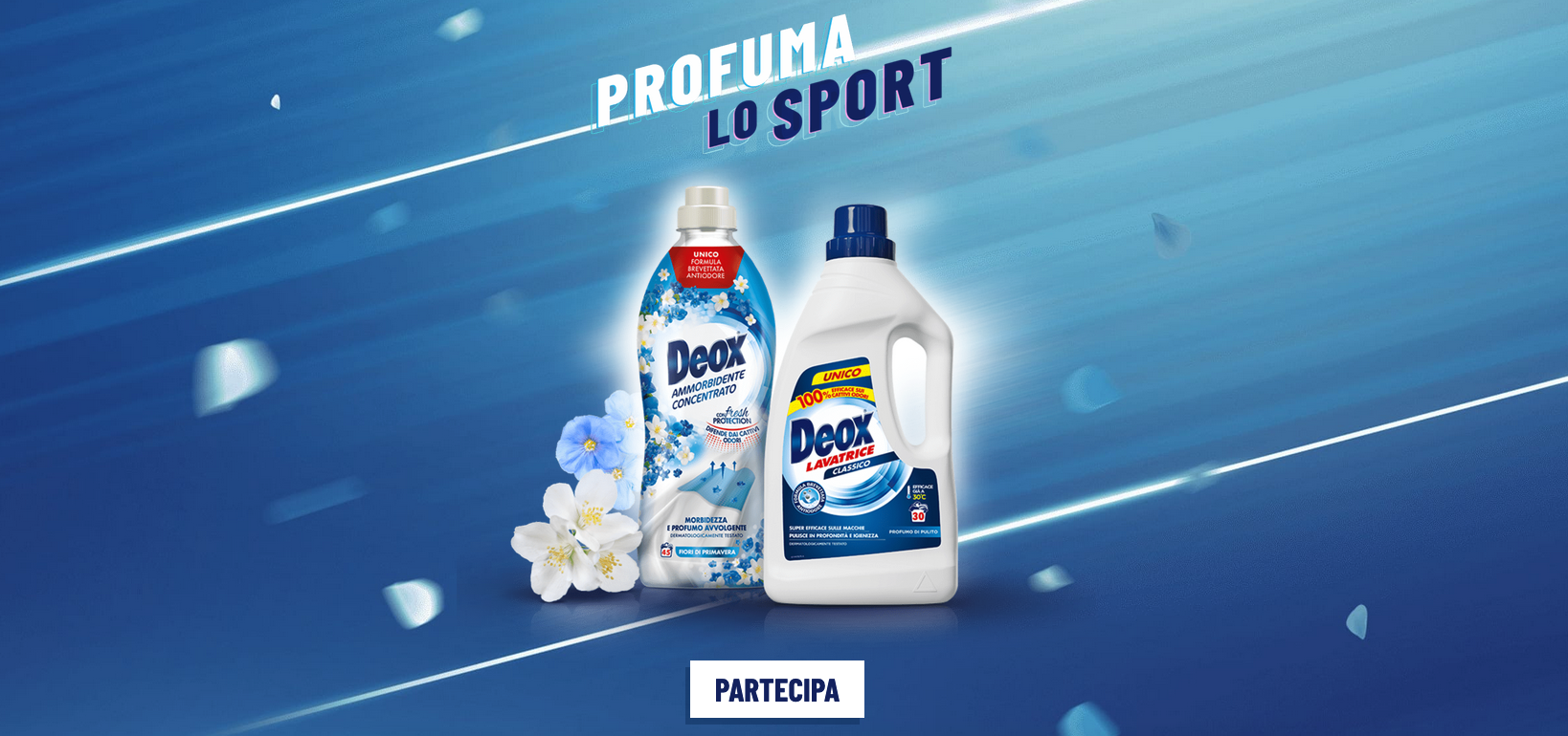 Partecipa al concorso a premi Deox