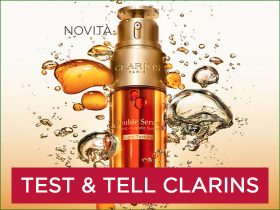 Candidati per il test & tell di Clarins