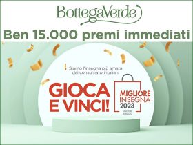 concorso a premi Bottega Verde