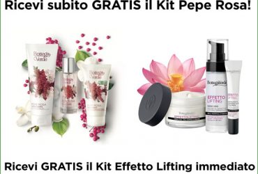 Due nuovi kit in omaggio su Bottega Verde!