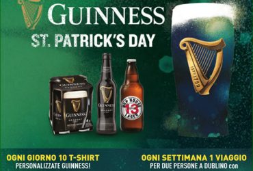 Concorso a premi Guinnes St. Patrick