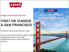 Vinci San Francisco con il concorso a premi Levi's