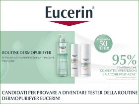 Diventa tester Eucerin: prova gratis nuovi prodotti