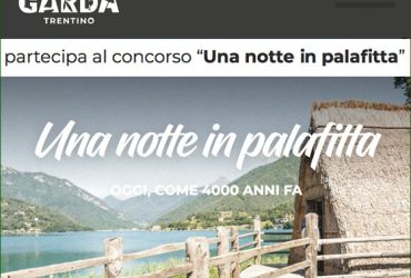 Vinci una notte in palafitta