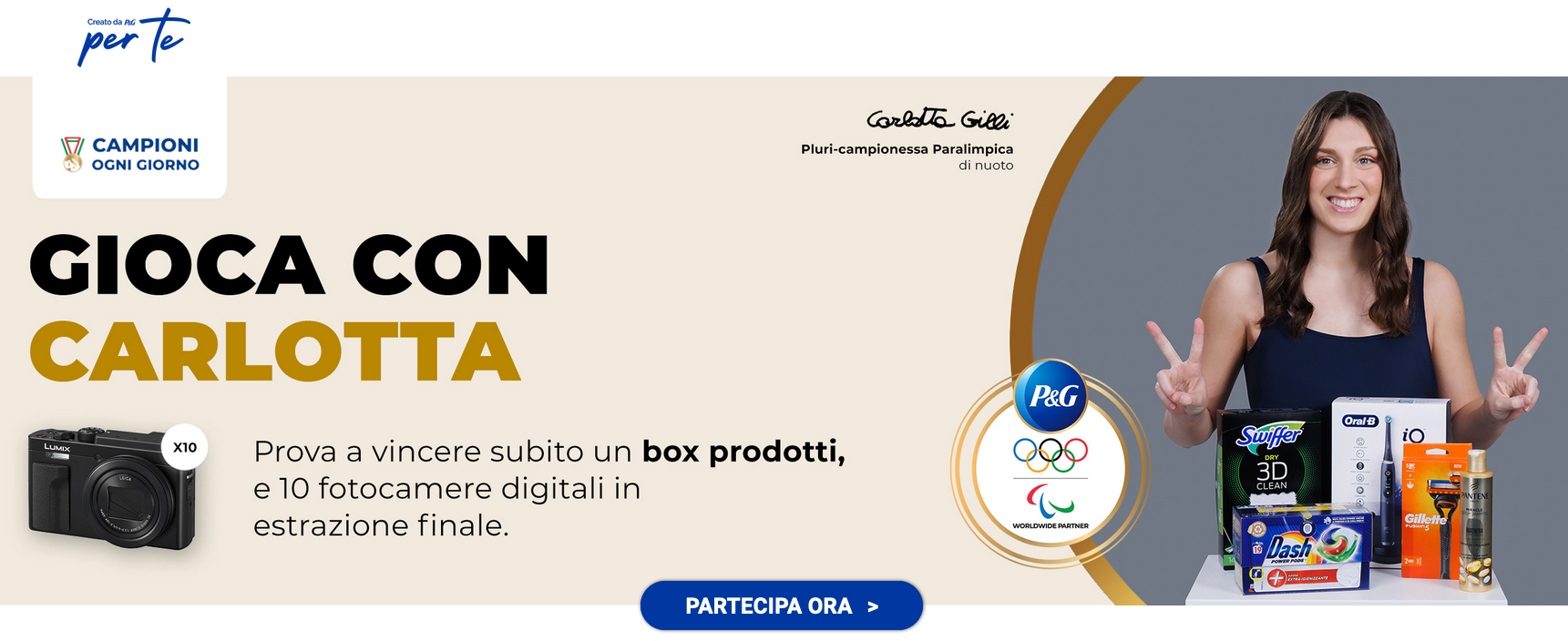 Concorso a premi gioca e vinci con Carlotta
