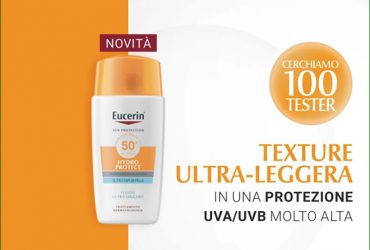 Diventa tester Eucerin Solare