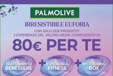 Palmolive regala esperienze