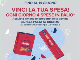 Vinci con Carrefour e Barilla