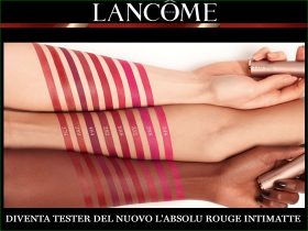Diventa tester del nuovo rossetto Lancome