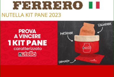 Nuovo concorso a premi Nutella