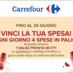 Vinci la spesa con Carrefour e Mutti