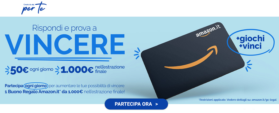 Vinci tanti buoni Amazon