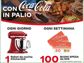 Concorso a premi coca Cola e MD