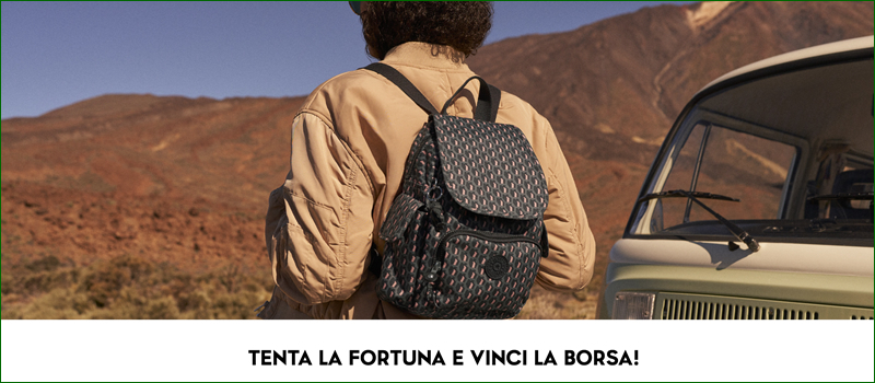 Vinci la borsa Kipling