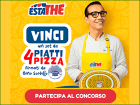 Con Estathè vinci i piatti pizza