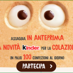Vinci i nuovi biscotti Kinder