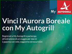 Con My Autogrill vinci la Lapponia