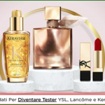Diventa tester Lancome, Kerastase, YSL