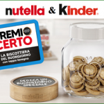 Premio certo Nutella e Kinder