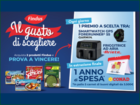 Vinci con Findus e Conad