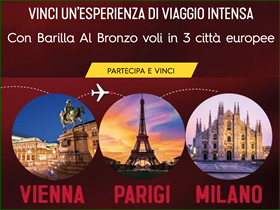 Vinci un viaggio con Barilla