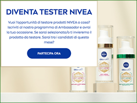 Diventa tester Nivea