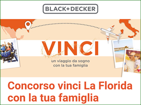 Concorso vinci la Florida con Black and Dekker