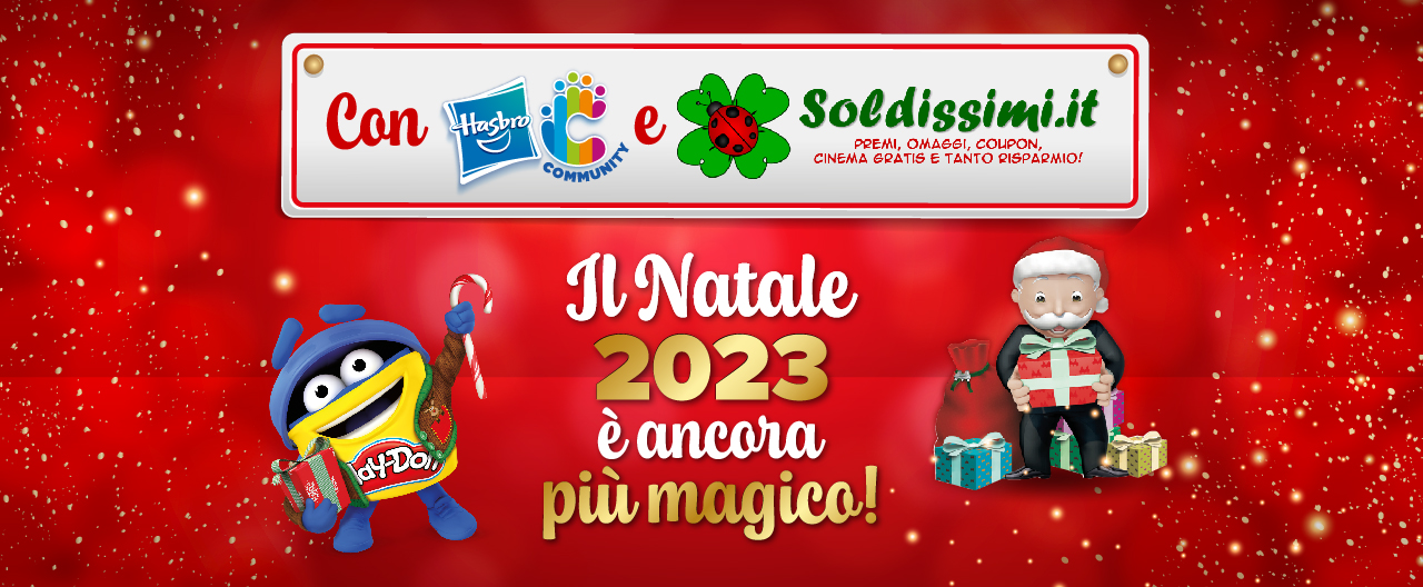 Vinci subito con Soldissimi e Hasbro community