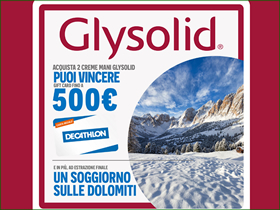 Concorso a premi Glysolid