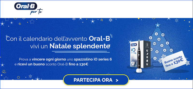 Vinci un Natale splendente con Oral-B