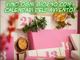 Vinci con i Calendari dell'Avvento 2023