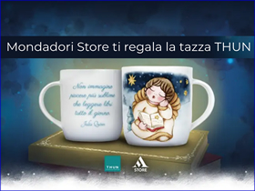 Tazza Thun in omaggio su Mondadori