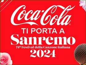 Coca-Cola ti porta a Sanremo