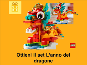 Nuovo set in regalo Lego