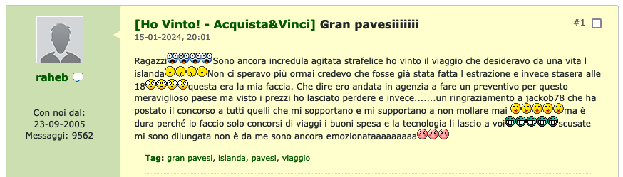 Vinto viaggio in Norvegia con Soldissimi.it