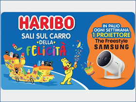 Vinci Samsung con Haribo