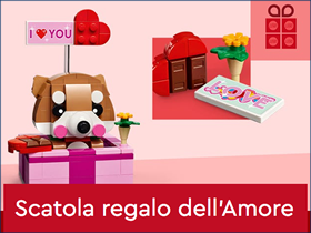 Omaggio San Valentino Lego