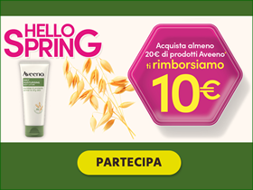Aveeno ti rimborsa