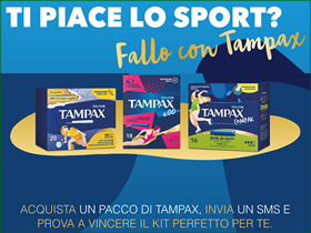 Concorso a premi Tampax