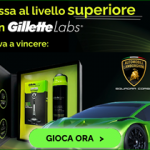 Vinci Lamborghini con Gillette