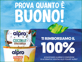 Alpro ti rimborsa 2024