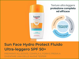 Diventa tester del solare Eucerin