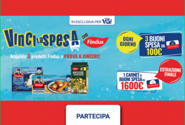 Vinci la spesa con Findus