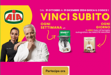Vinci il Bimby con AIA