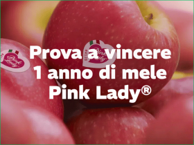 Vinci un anno di mele Pink Lady