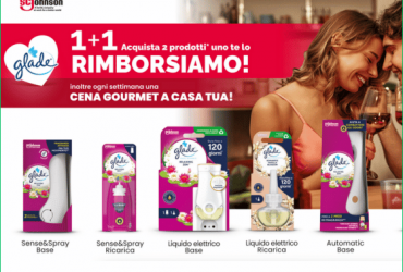 Cashback e concorso Glade