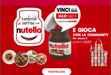 Vinci il Maxi Vasetto Nutella
