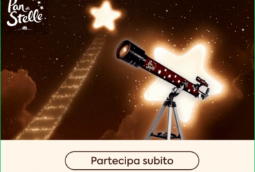 Vinci un telescopio con Pan di Stelle